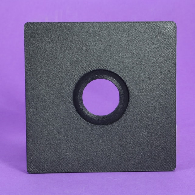 BMC 4x4in Lens Board for Beseler 23c and 45MX Enlargers - 25mm Opening