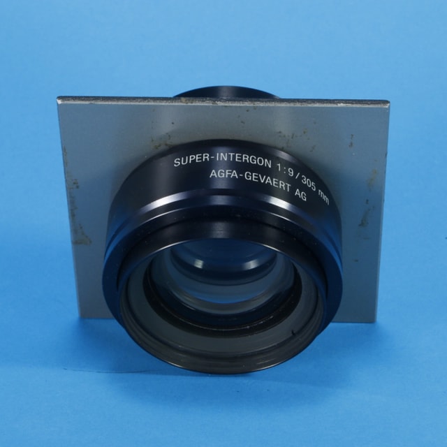 Agfa-Gevaert 305mm f9 Super-Intergon Barrel Lens