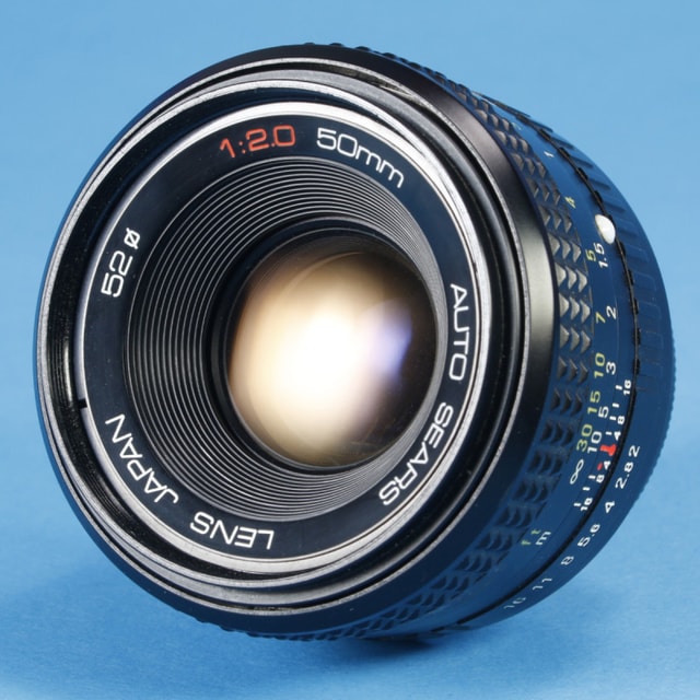 Sears 50mm f2 Auto Lens for Pentax PK-M