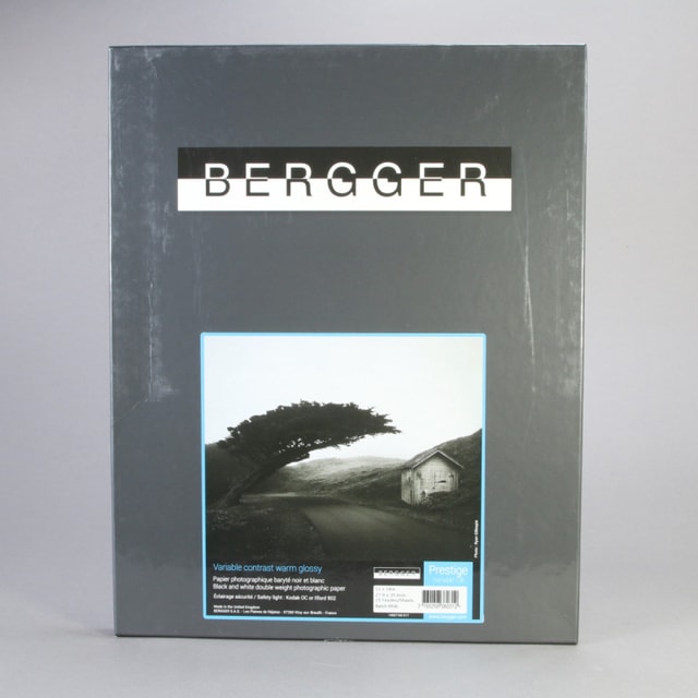 Bergger Prestige Variable CB Warm Glossy - 25 Sheets of 11x14 Paper