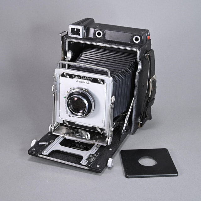 Graflex Crown Graphic Special Camera with 135mm f4.7 Xenar Lens