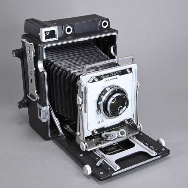 Graflex Crown Graphic Special Camera with 135mm f4.7 Xenar Lens