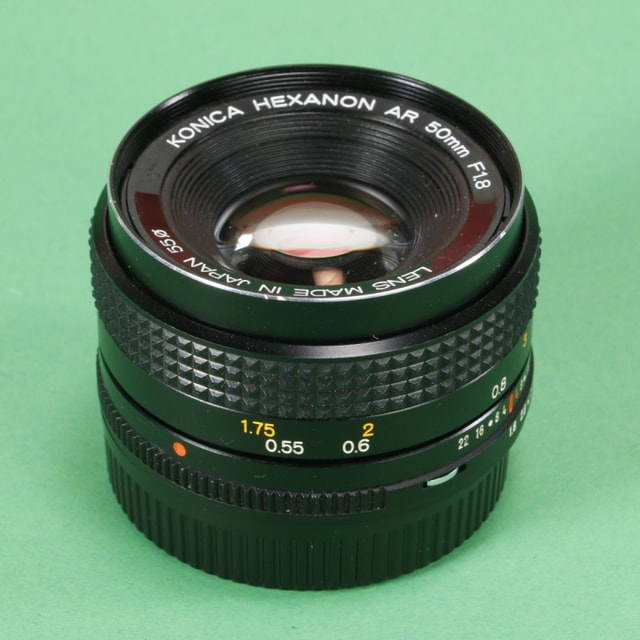 Konica 50mm f1.8 Hexanon AR Lens for Konica AR