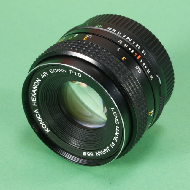 Konica 50mm f1.8 Hexanon AR Lens for Konica AR