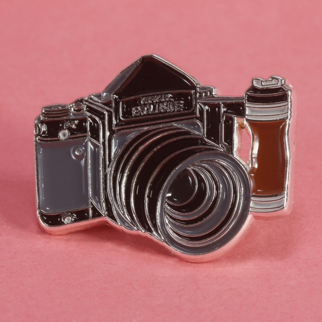 Pentax 6x7 Camera Enamel Pin