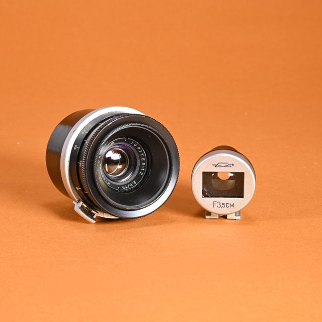 LZOS 35mm f2.8 Jupiter-12 Lens for Contax Rangefinder