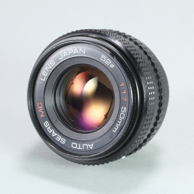 Sears 50mm f1.7 MC Lens for Pentax PK-M