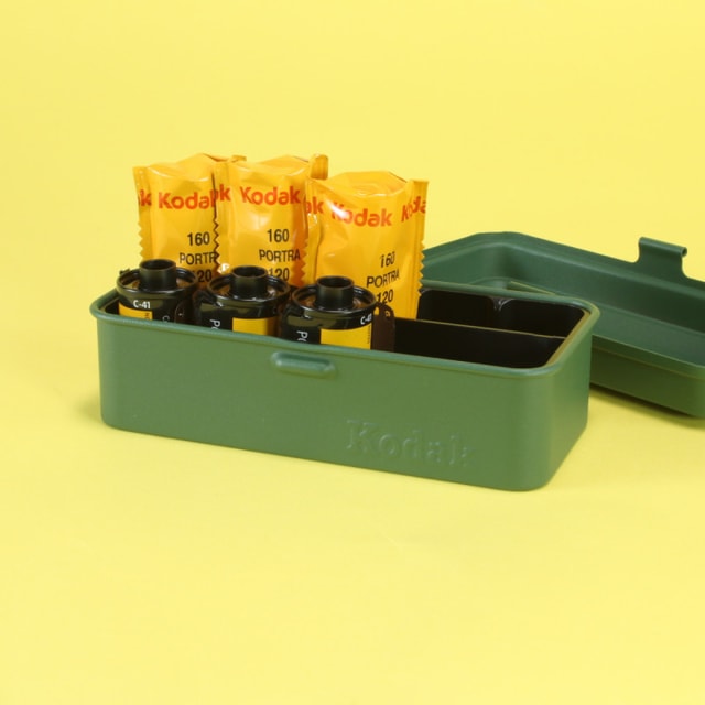 Kodak Steel 120/135 Film Case - Olive Green