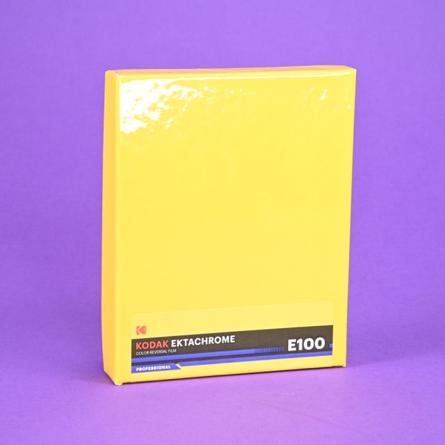 Kodak Ektachrome E100 4x5 Film - 10 Sheets