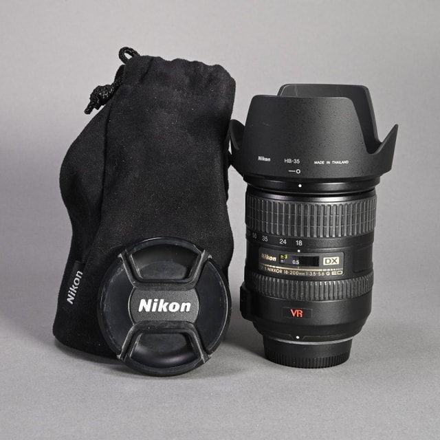 Nikon 18-200mm f3.5-5.6 G ED DX Nikkor AF-S VR Lens for Nikon AF