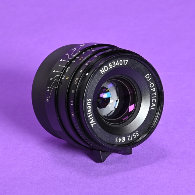 7Artisans 35mm f2 DJ-Optical Lens for Leica M (Black)