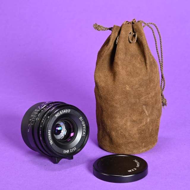 7Artisans 35mm f2 DJ-Optical Lens for Leica M (Black)