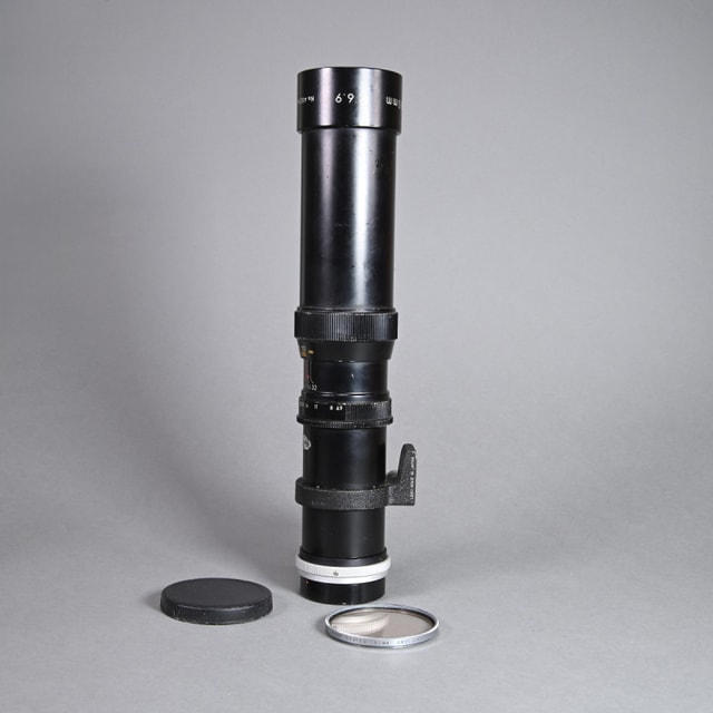 Tamron 400mm f6.9 Lens for T-Mount with Canon FD Adapter