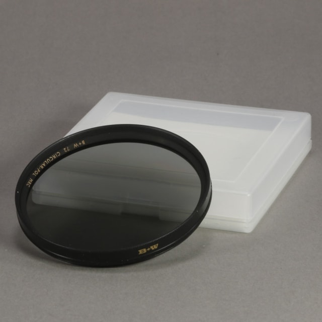 B+W Circular Polarizer MRC Slim Filter - 72mm