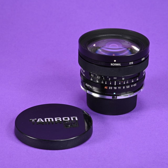 Tamron 17mm f3.5 SP Adaptall Lens (Model 51B) with Nikon-AI Adapter
