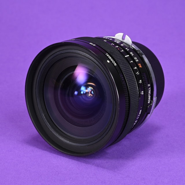 Tamron 17mm f3.5 SP Adaptall Lens (Model 51B) with Nikon-AI Adapter