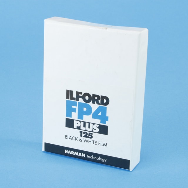 Ilford FP4+ 2.25x3.25 Film - 25 Sheets - ULF