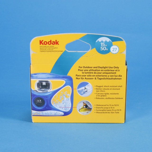 Kodak Sport Single Use Camera - 27 Exposures