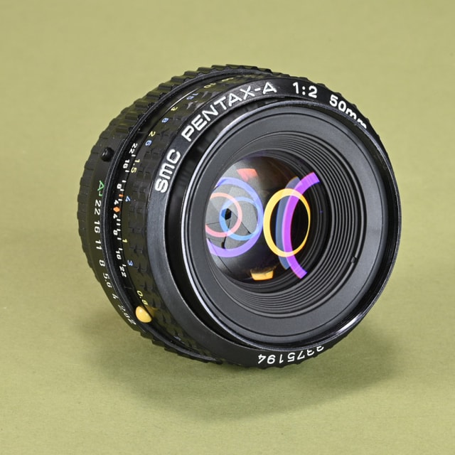 Pentax 50mm f2 SMC Pentax-A Lens for PK-A