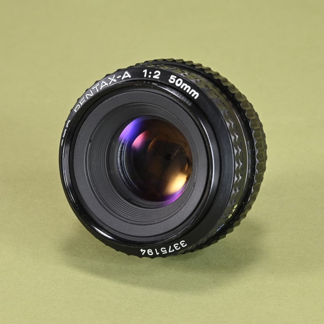 Pentax 50mm f2 SMC Pentax-A Lens for PK-A