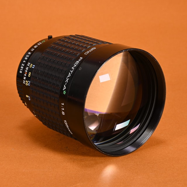 Pentax 135mm f1.8 SMC Pentax-A (Green Star) Lens for PK-A