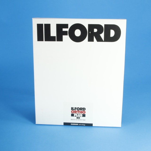 Ilford Ortho Plus 8x10 Film - 25 sheets