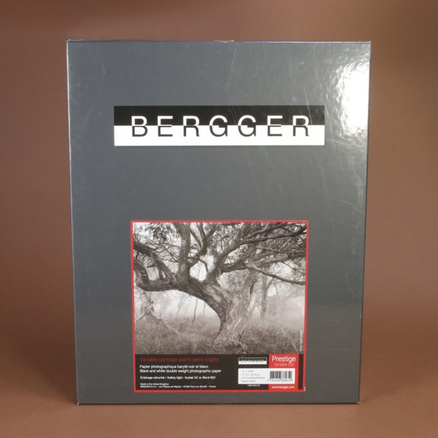 Bergger Prestige Variable CM Warm Semi-Matte - 25 sheets of 11x14 FB Paper