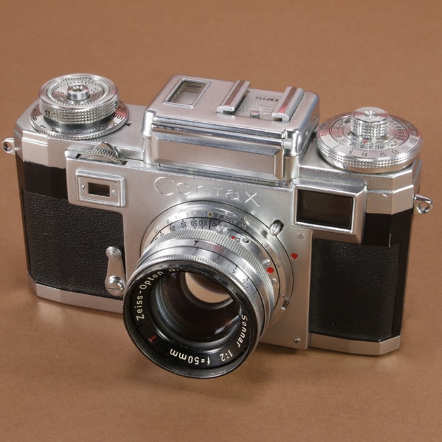 Contax IIIa Camera Kit with Zeiss-Opton 50mm f2 Sonnar Lens