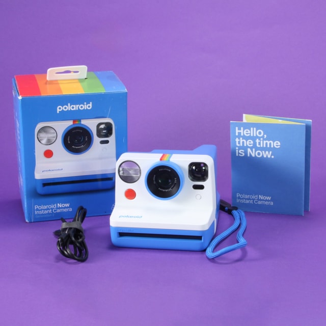 Polaroid Now I-Type Instant Camera - Blue