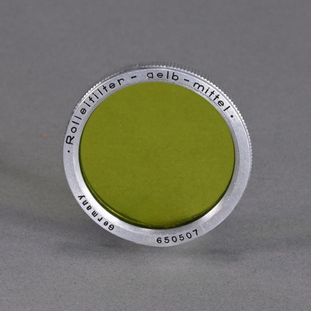 Rollei Rolleifilter-Gelb-Mittel (Medium Yellow) Filter - Bay I