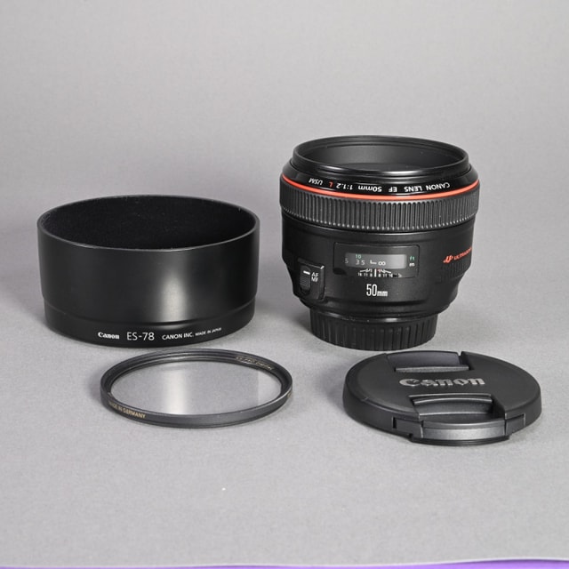 Canon 50mm f1.2 L USM Lens for EF