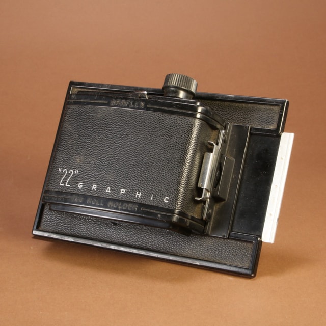 Graflex 22 Graphic 6x6 120 Roll Holder Back for 4x5
