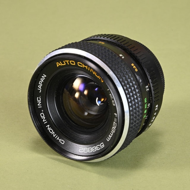 Chinon 28mm f2.8 Auto Lens for M42