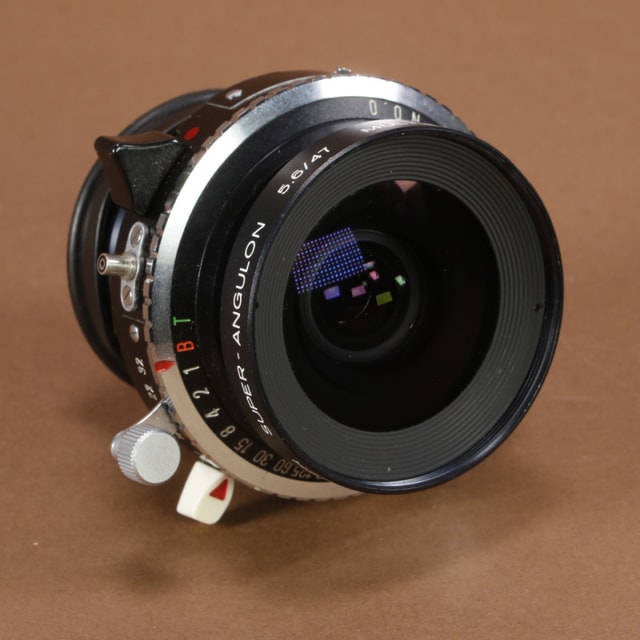 Schneider-Kreuznach 47mm f5.6 Super-Angulon Lens