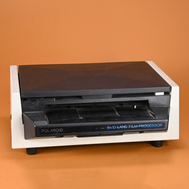 Polaroid 8x10 Land Film Processor Model 81-12 with 2x Film Holders and Loading Tray