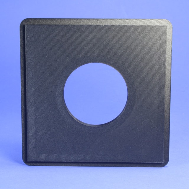 BMC 6x6" Lens Board for Deardorff - Copal 3