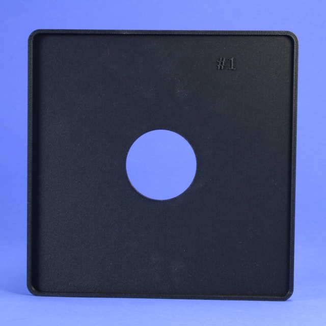 BMC 158mm Lens Board for Toyo-View Monorail - Copal 1