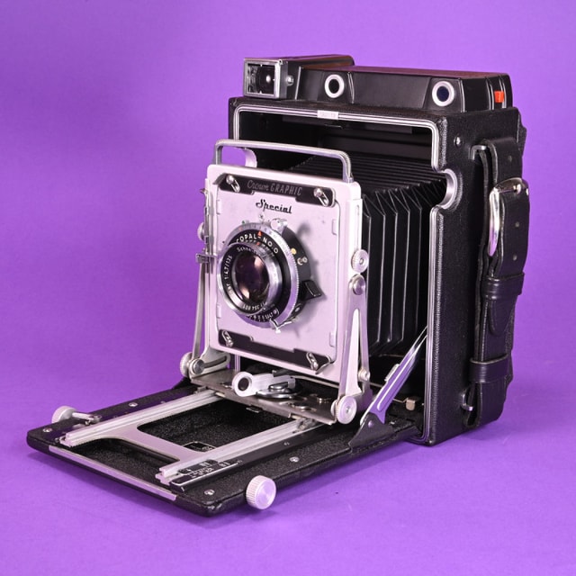 Graflex Crown Graphic Special Camera with 135mm f4.7 Xenar Lens