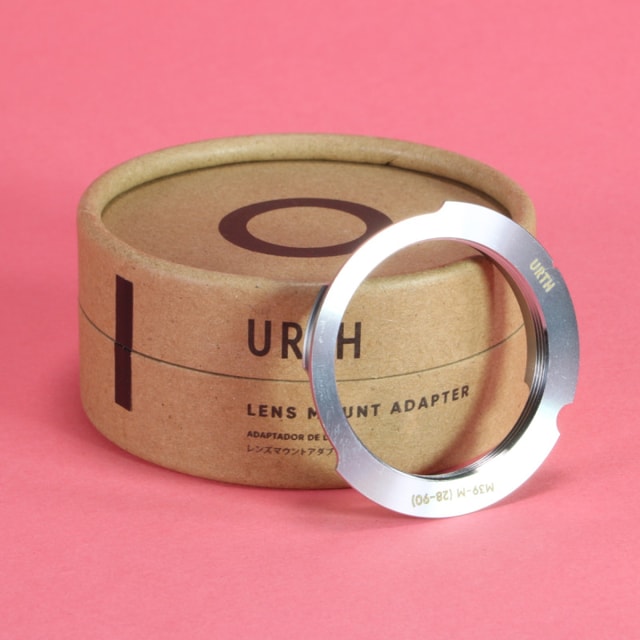 Urth Lens Mount Adapter: M39 Lens to Leica M (28/90mm)