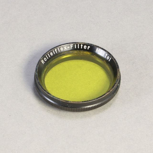Rollei Yellow Push-On Filter for Rolleiflex New Standard