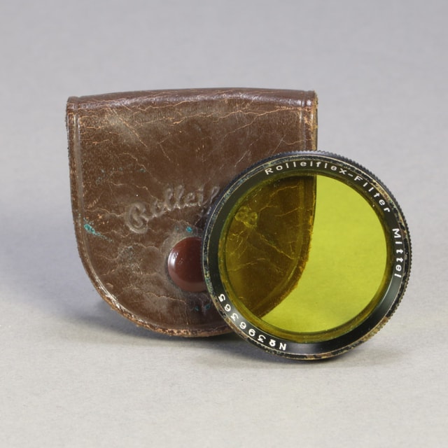Rollei Yellow Push-On Filter for Rolleiflex New Standard