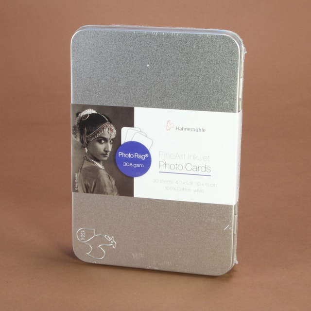 Hahnemühle Photo Rag 308 Matte FineArt Inkjet Cards - 4x6 - 30 Sheets
