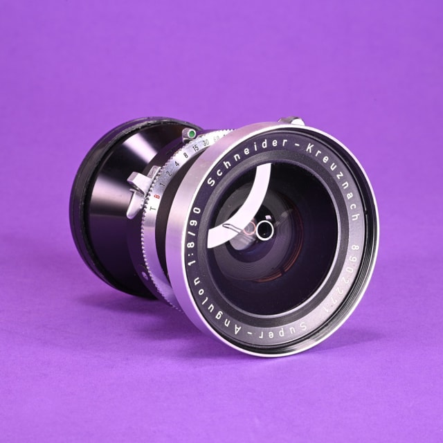 Schneider-Kreuznach 90mm f8 Super-Angulon Lens
