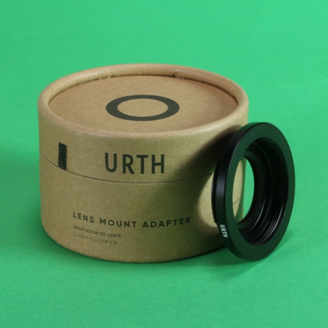 Urth Lens Mount Adapter: M42 Lens Mount to Nikon F Mount (with Optical Glass)