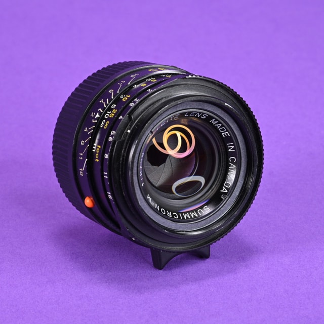 Leica 35mm f2 Summicron v4 "King of Bokeh" 11310 Lens for Leica M