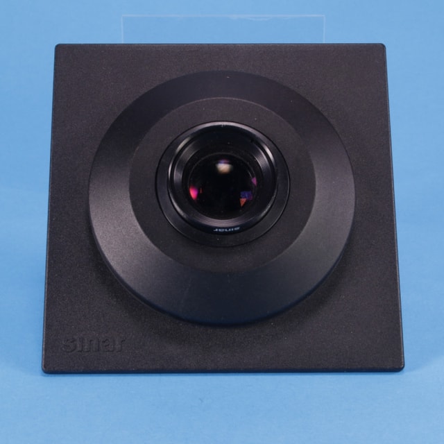 Sinar 135mm f5.6 Sinaron S MC Lens in Sinar DB Lens Board
