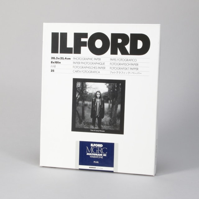 Ilford MGRC Multigrade RC Pearl Warmtone 8x10 Paper - 25 Sheets