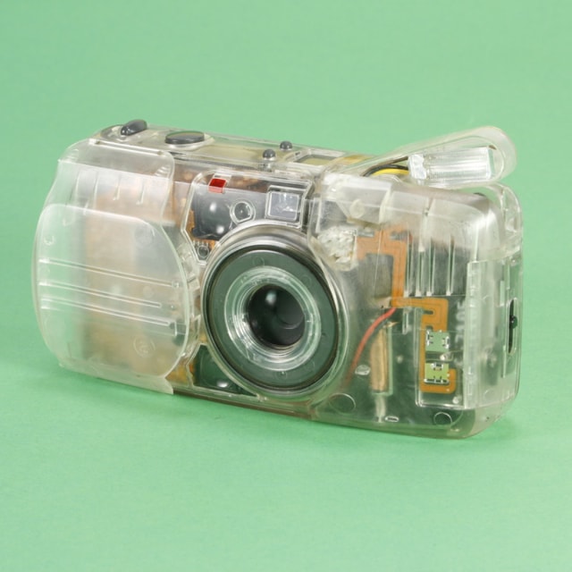Olympus Infinity Stylus Zoom Camera - Clear Display Model