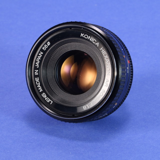 Konica 50mm f1.8 Hexanon AR Lens