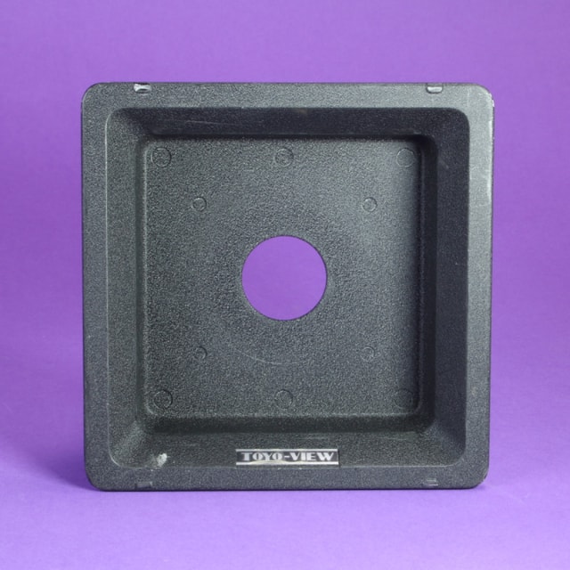 Toyo 158mm Recessed Lens Board for Toyo-View Monorail - Copal No. 0